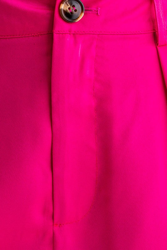 Satin Wide Leg Pants Gioia Boutique