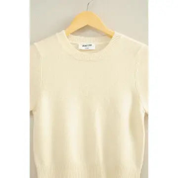 Short Sleeve Sweater Top