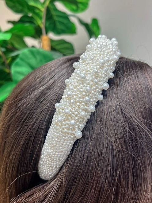 Pearl Beaded Headband