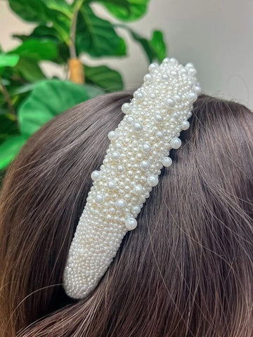 Pearl Beaded Headband