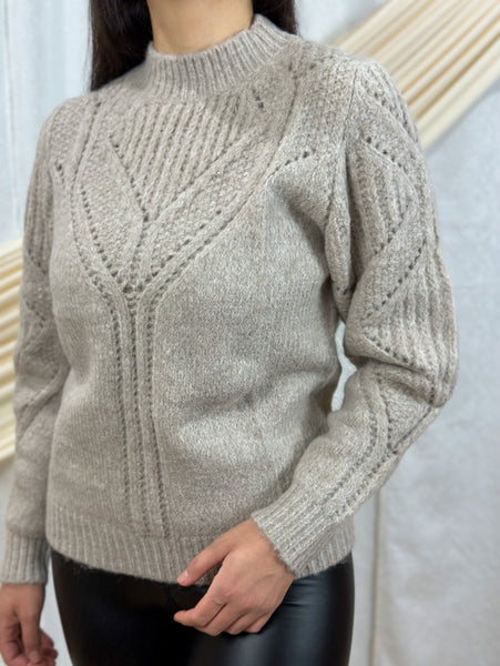 Open Work Sweater