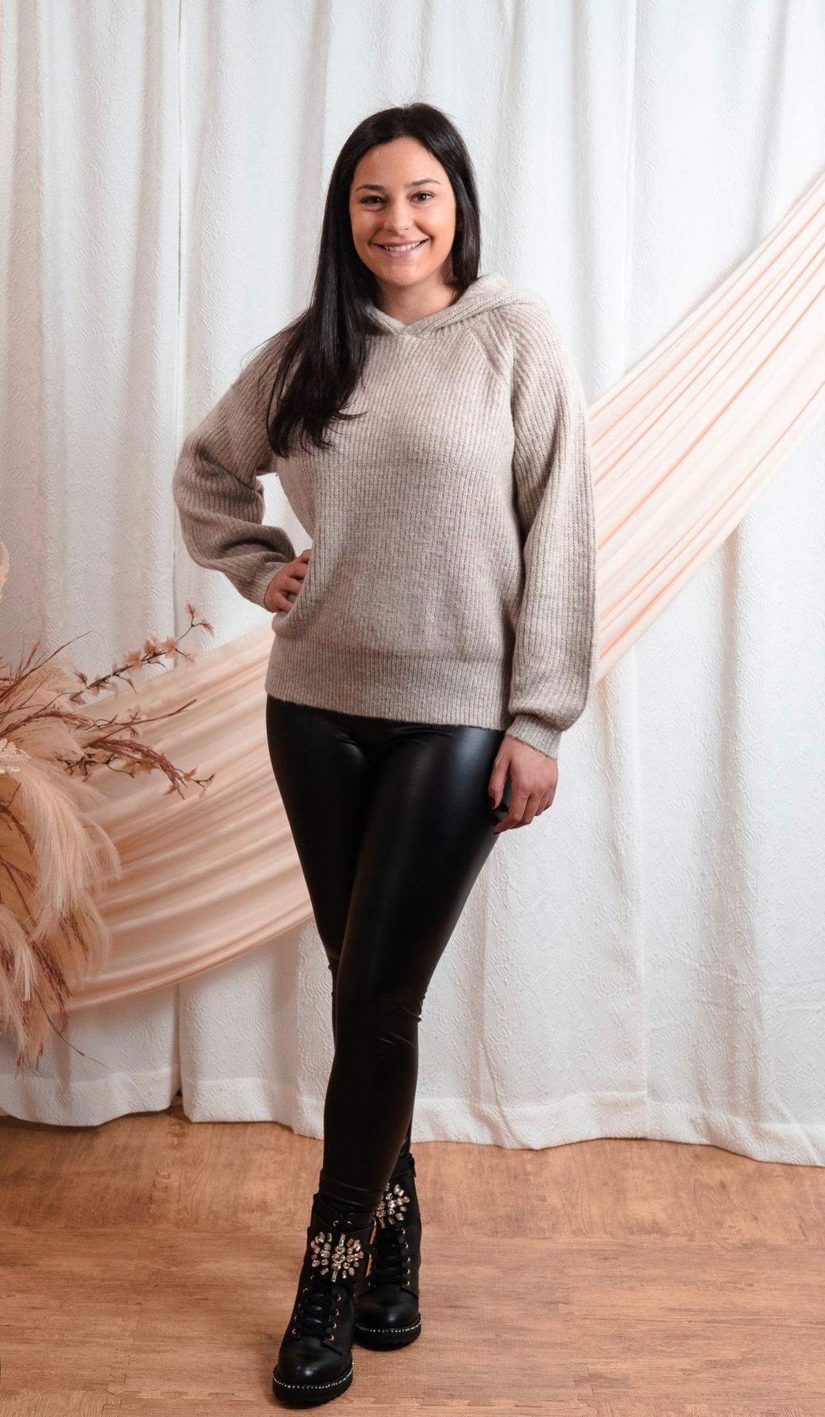 Knit Hoodie