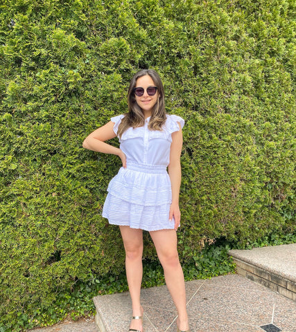 Ruffle Lace Skort