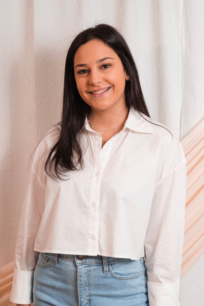 Cropped Button Down