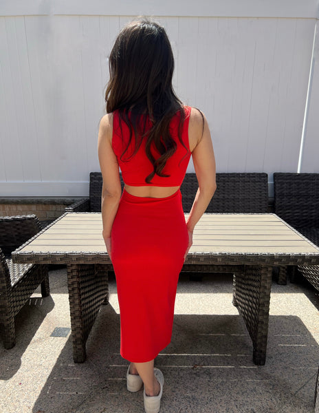 Tie Bodycon Dress
