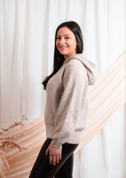 Knit Hoodie
