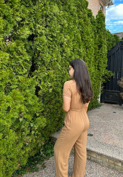 Button Up Jumpsuit
