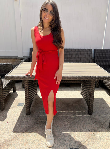 Tie Bodycon Dress