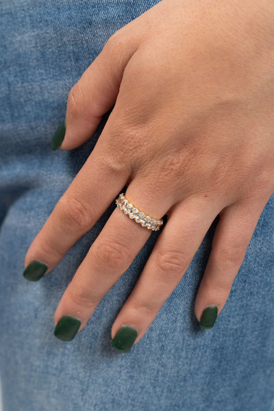 Slanted Baguette Ring